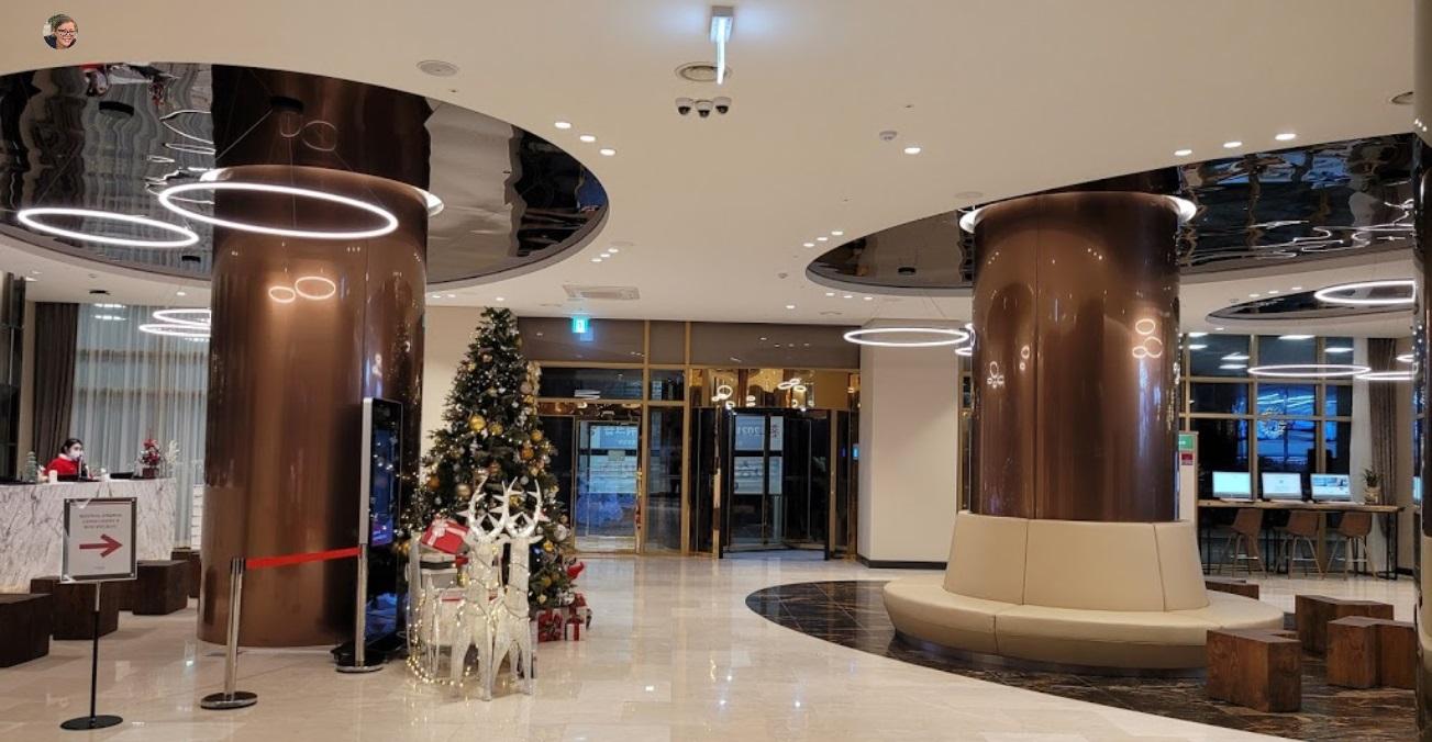 Отель Ramada Plaza By Wyndham Dolsan Йосу Экстерьер фото