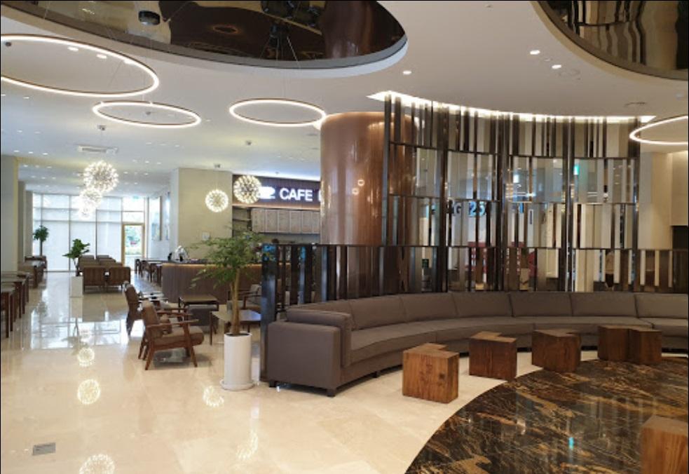 Отель Ramada Plaza By Wyndham Dolsan Йосу Экстерьер фото
